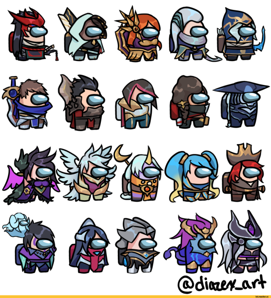 АМОГУС лига легенд