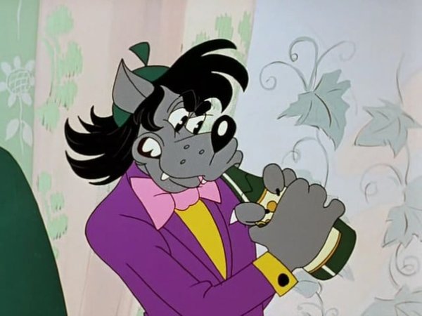 Ну погоди мультфильм волк с сигаретой