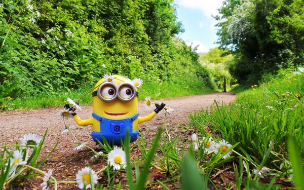 Миньоны весной