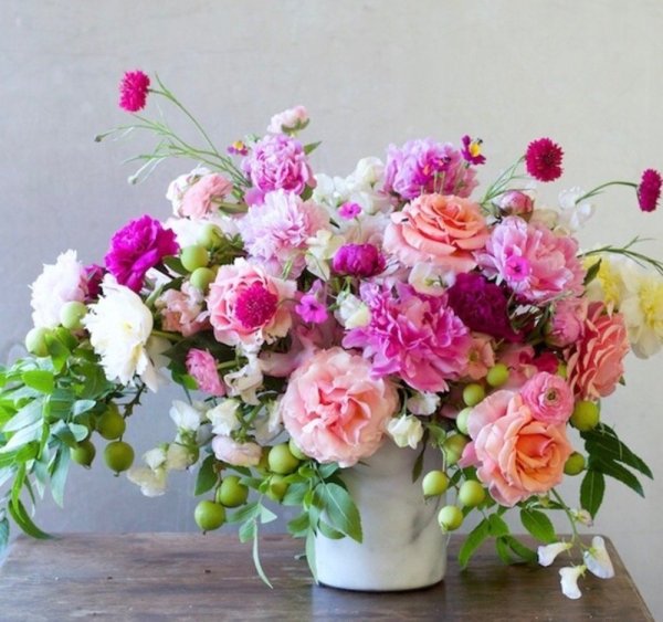 Открытка «пион»