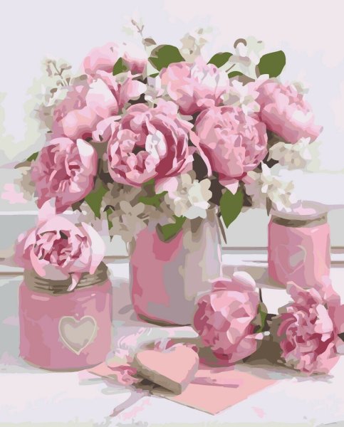 Открытки с днем рождения пионы