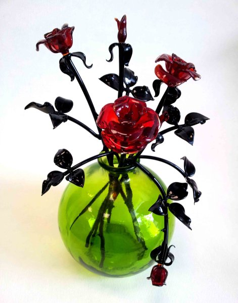 Прозрачные цветы