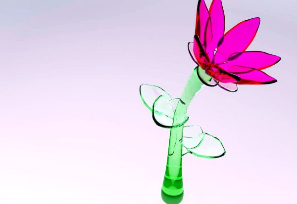 Хрустальные цветы