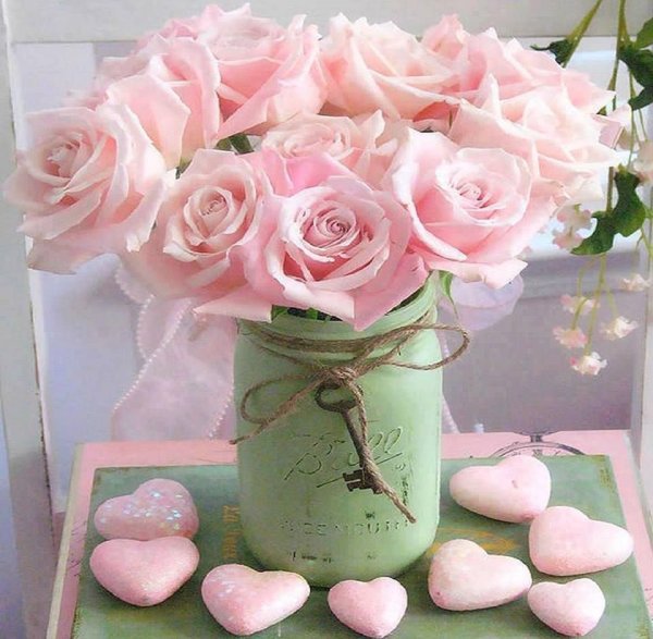 Нежные цветы для девушки