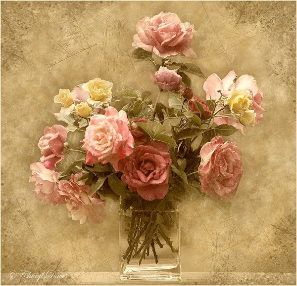 Винтажные цветы