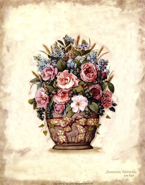 Викторианские розы