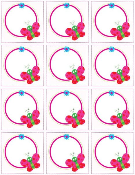 Фрукты на шкафчики в детском саду