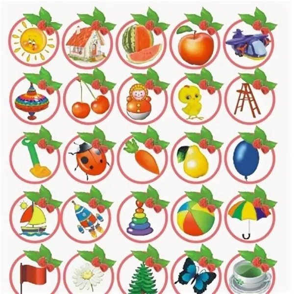 Фишки для дошкольников