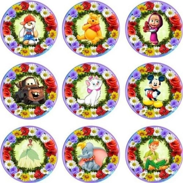 Маркировка на шкафчики группа колокольчики