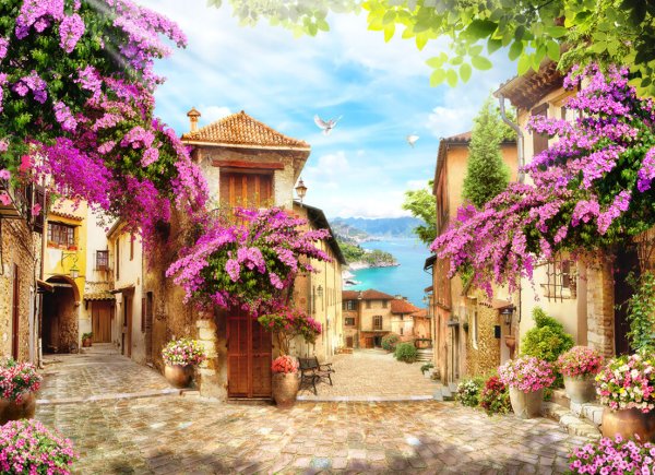 Итальянские улочки у моря