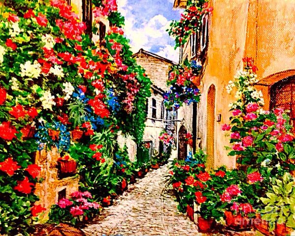 Цветочная улочка