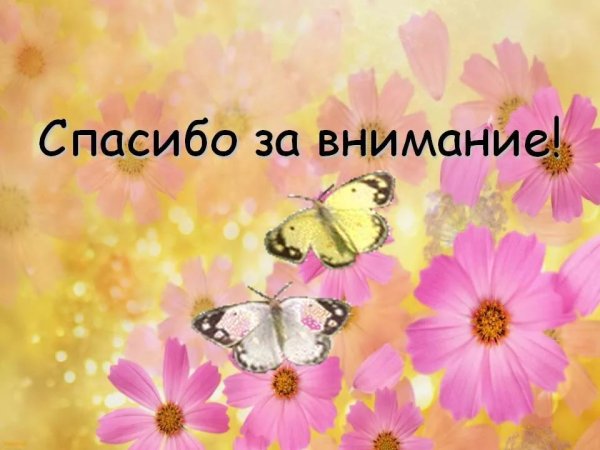 Спасибо за внимание