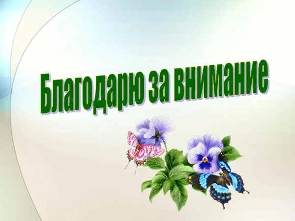 Спасибо за внимание