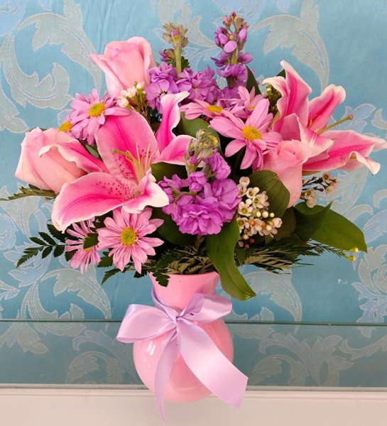 Лилии и жемчуг