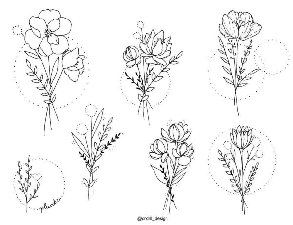 Георгины раскраска