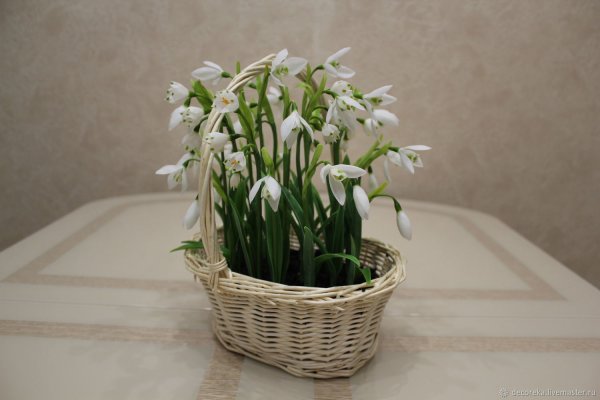 Букет подснежников