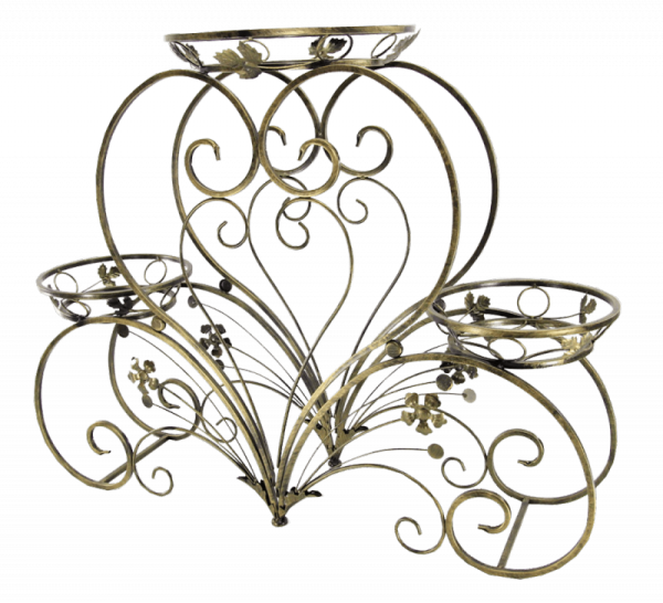Кованые цветочницы напольные