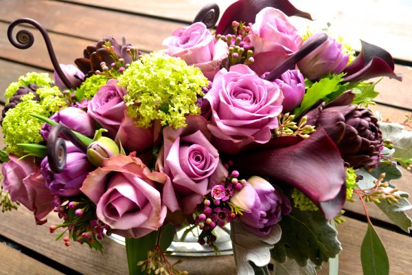 Красивый букет цветов