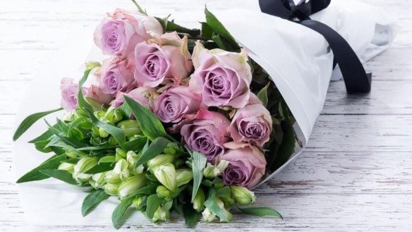 Лежачий букет