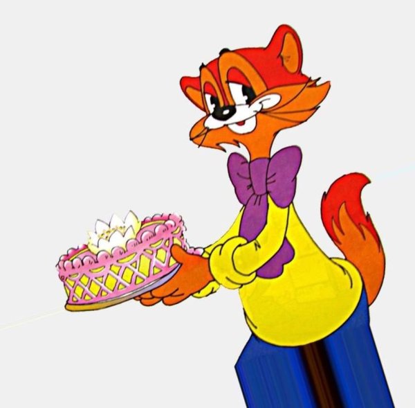 Торт кот Леопольд