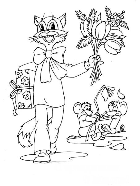 Кот Леопольд герои