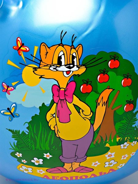 Мультяшные персонажи с красками