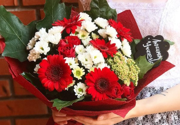 Букет "учителям"