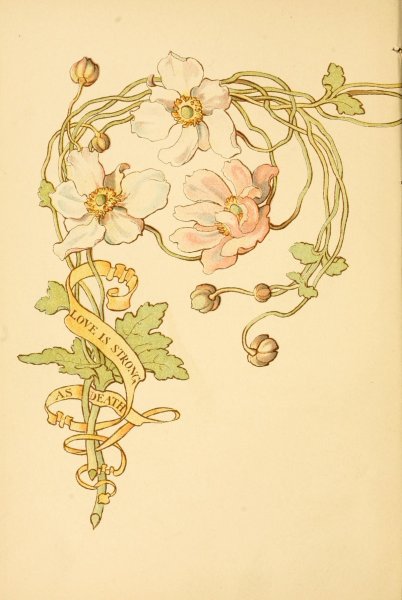 Альфонс Муха цветы-орнаменты