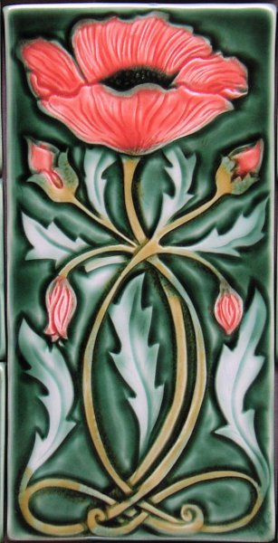 Цветы арт деко нуво