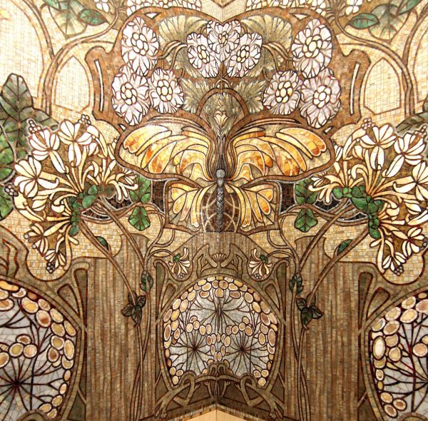 Орнаменты Модерна и ар нуво