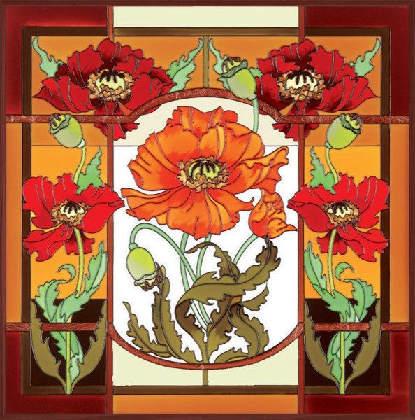 Орнаменты в стиле арт-нуво Модерн