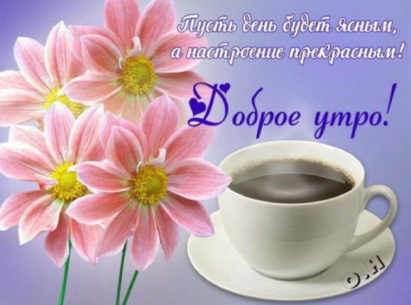 Доброе утро и наилучшие пожелания