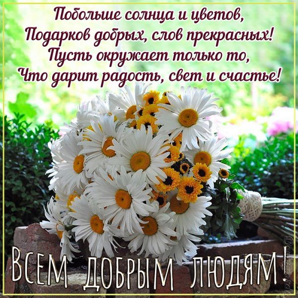 Пожелания с добрым утром и хорошего