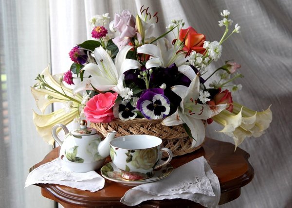 Букет цветов «утренний»