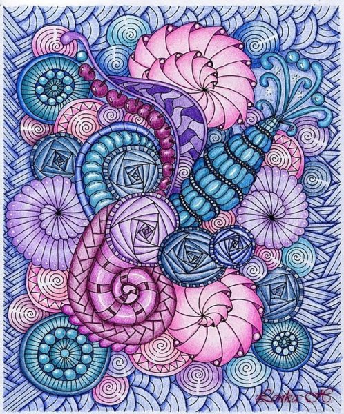 Дудлинг и Зентангл