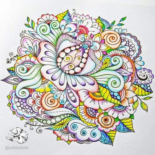 Антистресс Раскрашенные