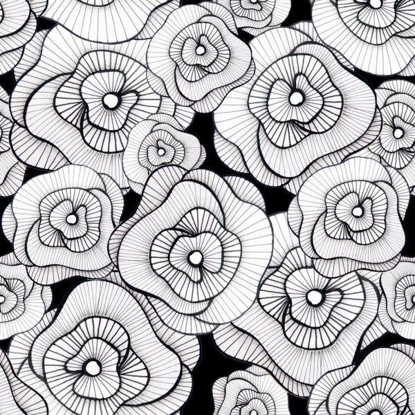 Дудлинг цветы