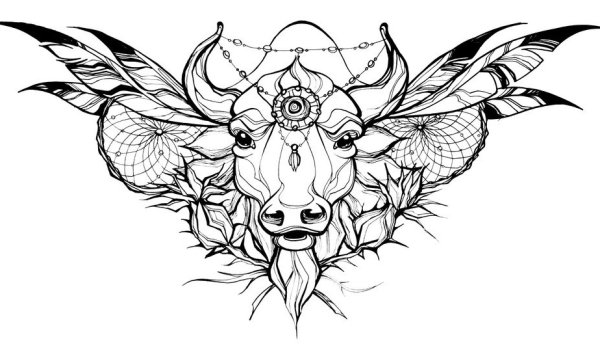 Металлический бык 2021г