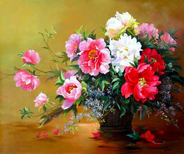 Картины с цветами