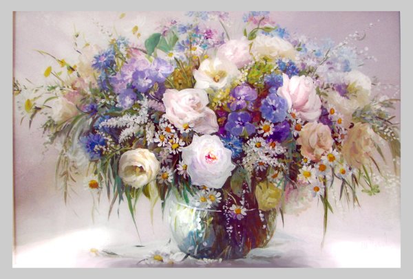 Дарья Чачева акварель цветы