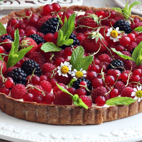 Ягодный пирог