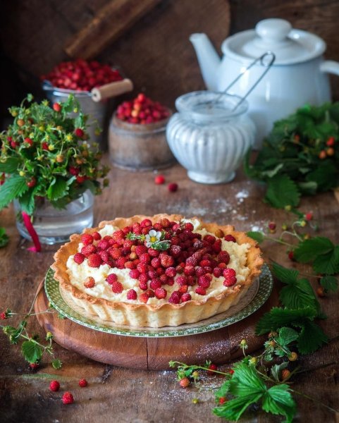 Пирог с ягодами