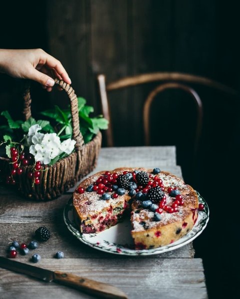 Летние пироги с ягодами