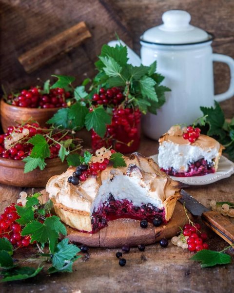 Красивые пироги с ягодами