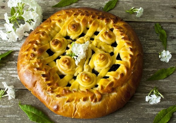 Красивый пирог