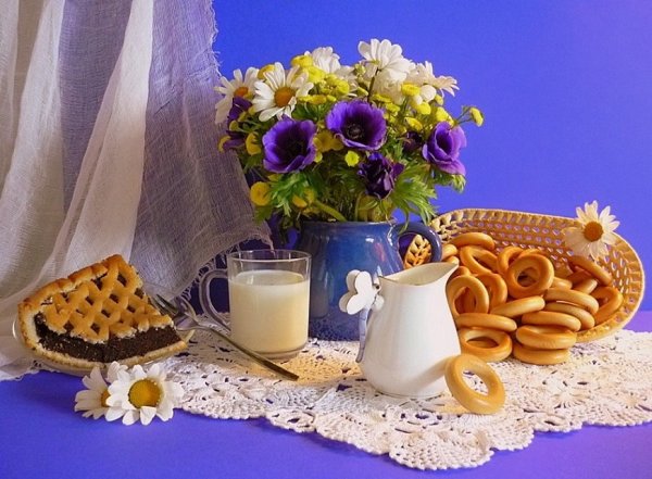 Натюрморт с добрым утром