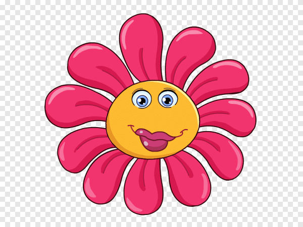 Улыбающийся цветок