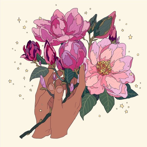 Цветы иллюстрация