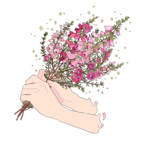 Арт цветов Эстетика