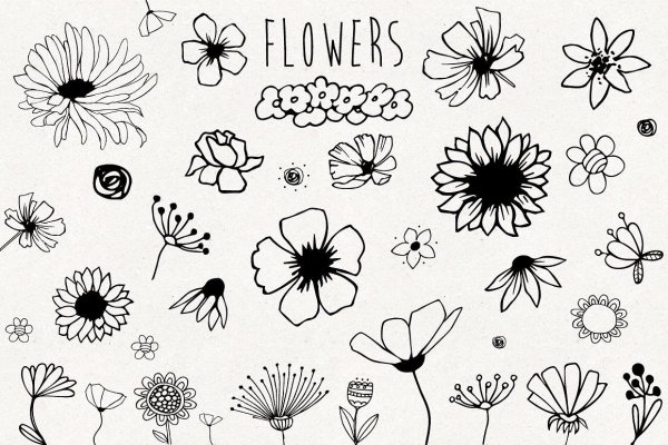 Мини рисунки цветы